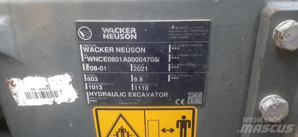 Wacker Neuson 803 Bageri guseničari
