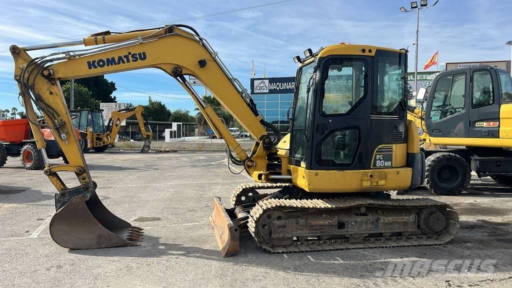 Komatsu PC 80 MR-3 Midi bageri 7t – 12t