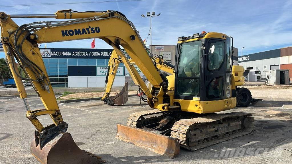 Komatsu PC 80 MR-3 Midi bageri 7t – 12t