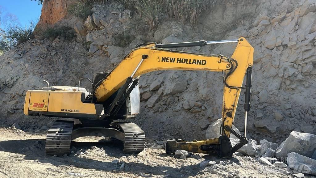 New Holland E 215 B Bageri guseničari