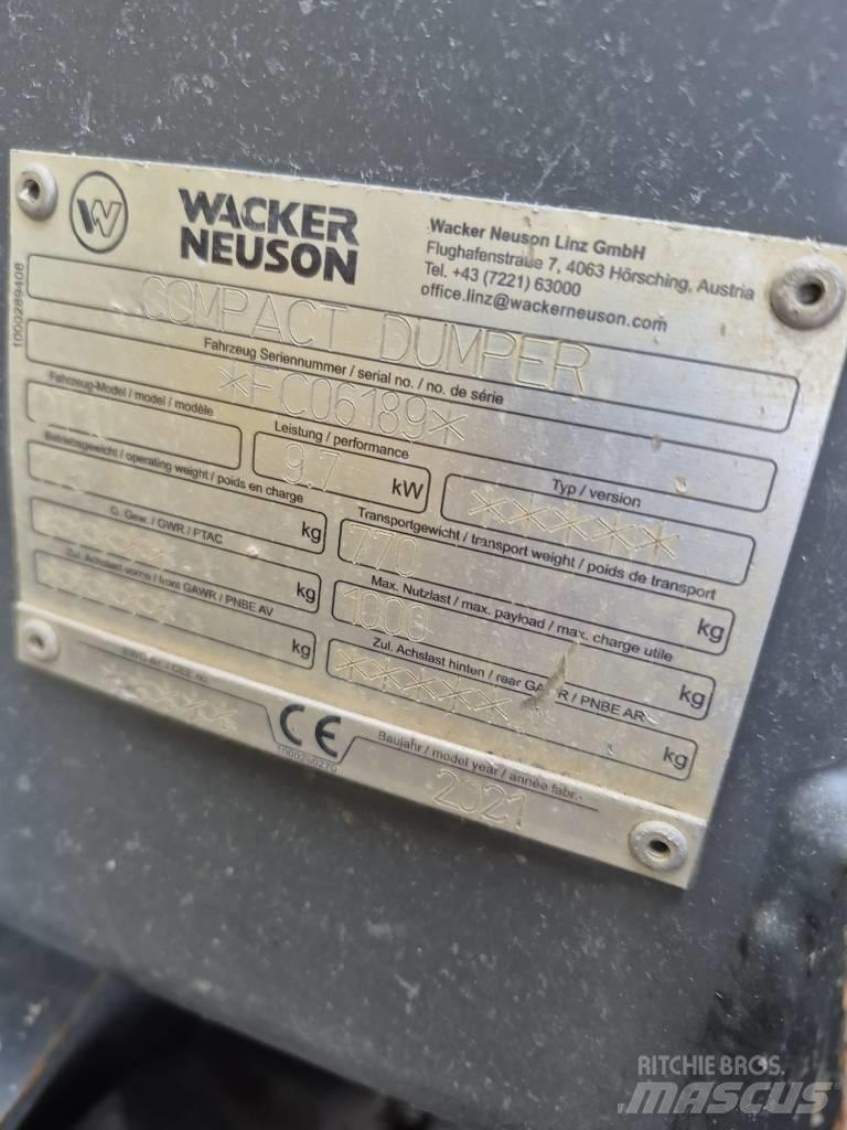 Wacker Neuson DT 10 Damperi na gusenice