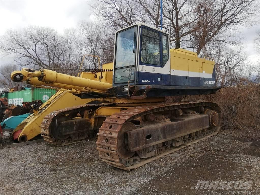 Komatsu PC 650 LC Bageri guseničari