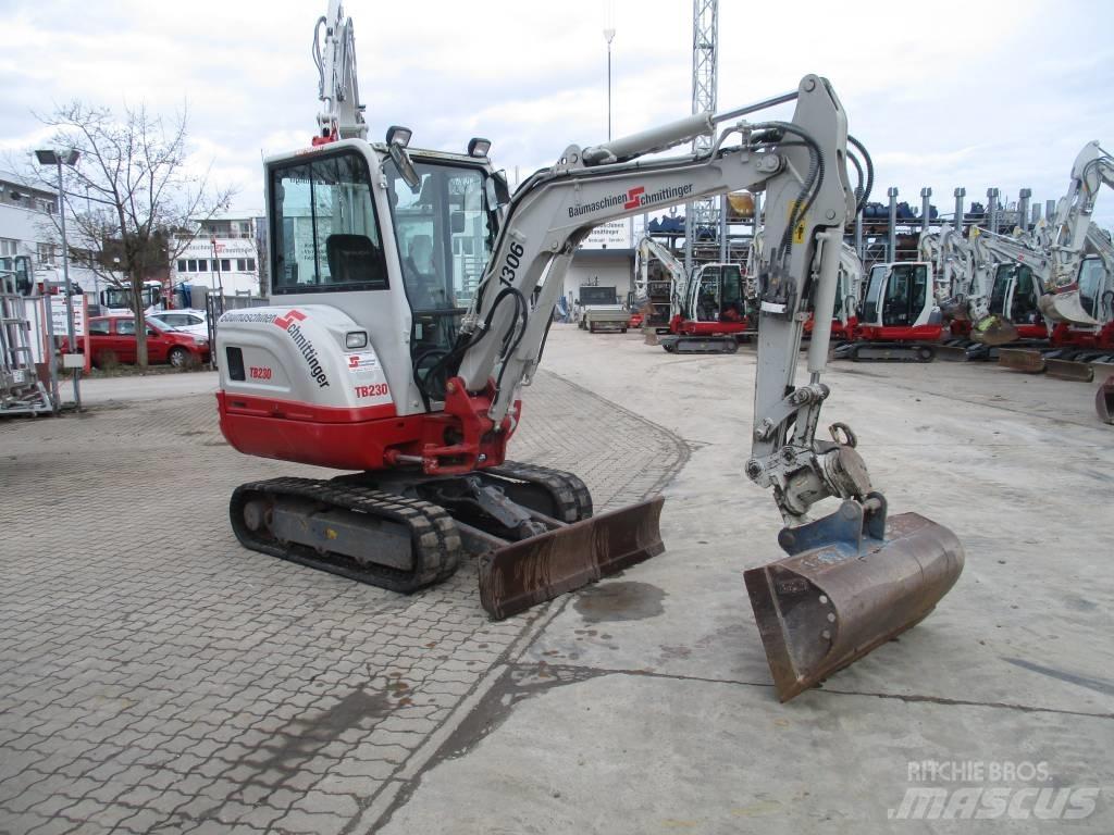 Takeuchi TB 230 Mini bageri < 7t