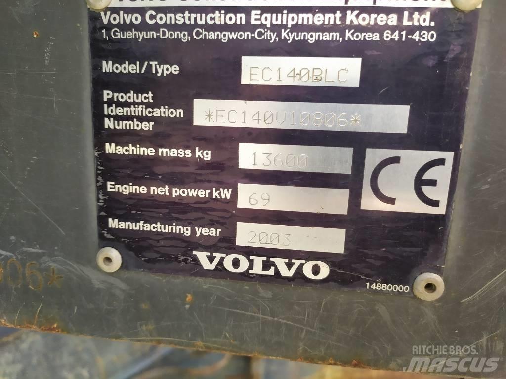 Volvo EC 140 B LC Bageri guseničari