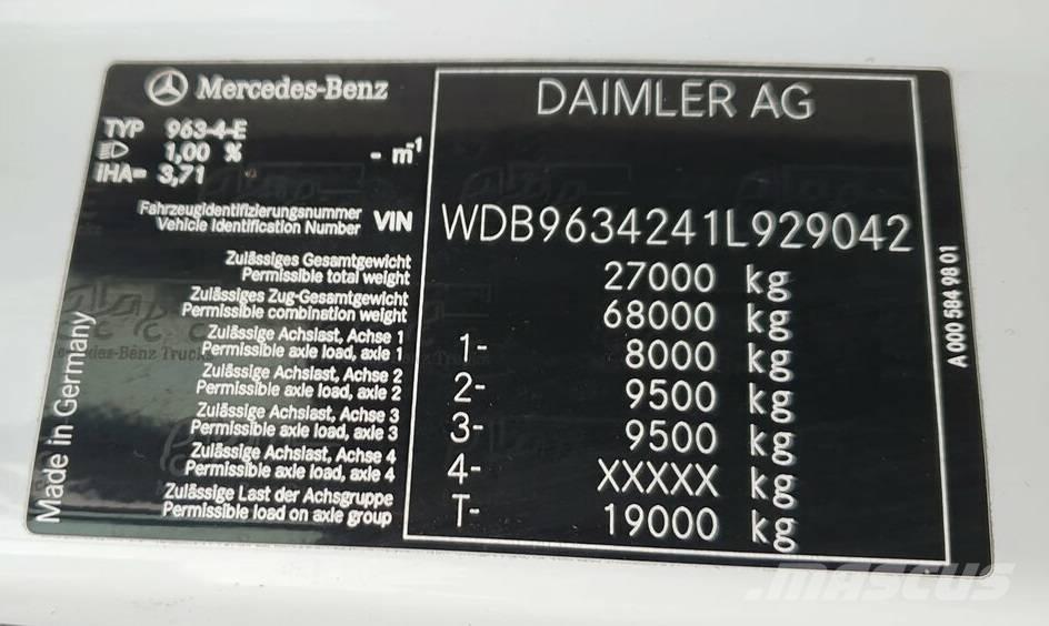 Mercedes-Benz Actros Tegljači