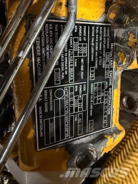 Liebherr D 926 TI-E Motori za građevinarstvo