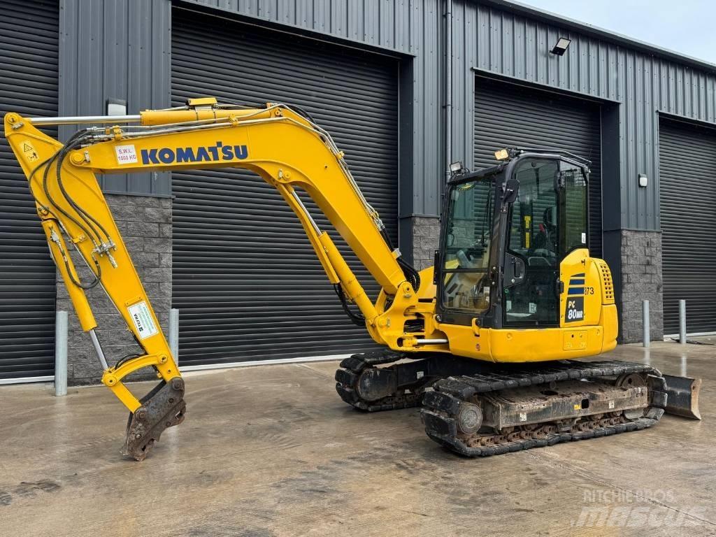 Komatsu PC 80 MR-5 Midi bageri 7t – 12t
