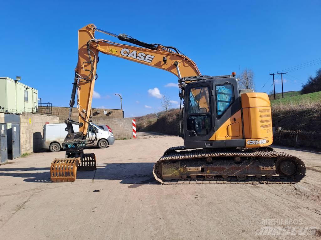 CASE CX145D SR Bageri guseničari