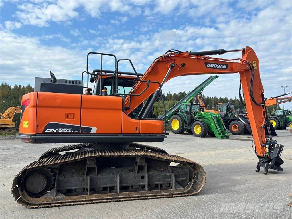 Doosan DX160HLC-5 Bageri guseničari