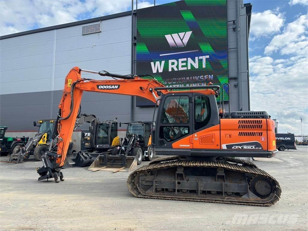 Doosan DX160HLC-5 Bageri guseničari