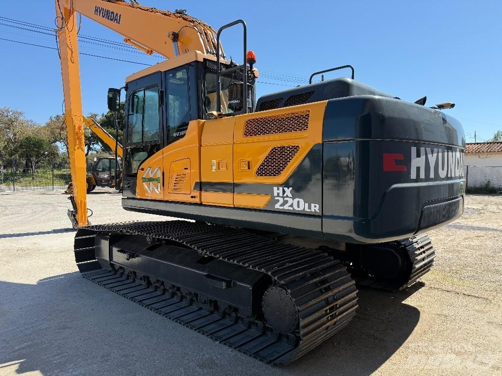 Hyundai HX220 LR Polovni bageri sa dugom rukom