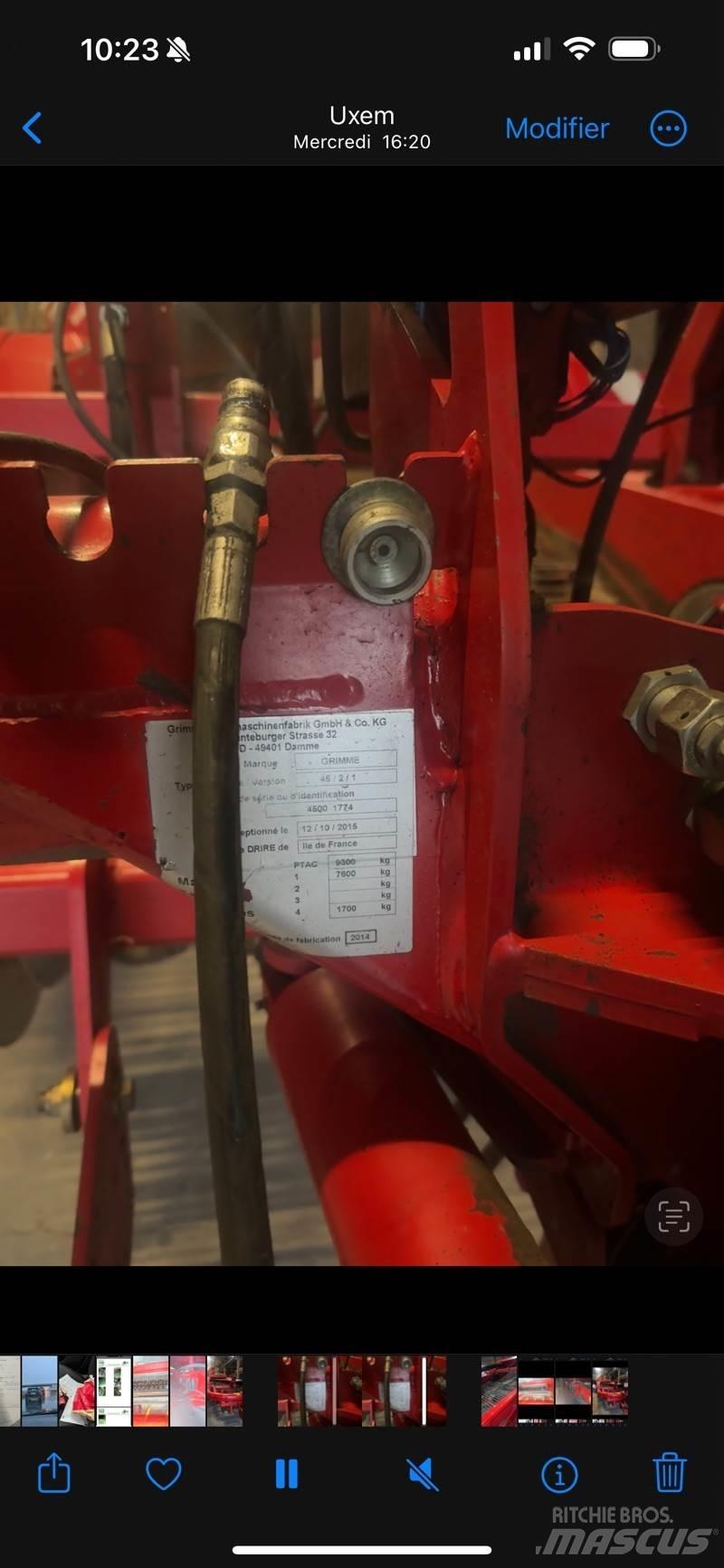 Grimme gt170 Kombajni za mrkvu i povrće