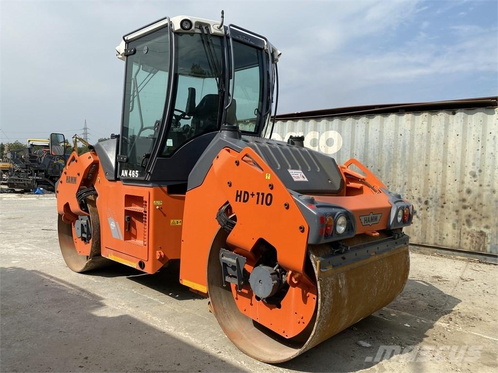 Hamm HD 110 Valjci sa duplim bubnjem