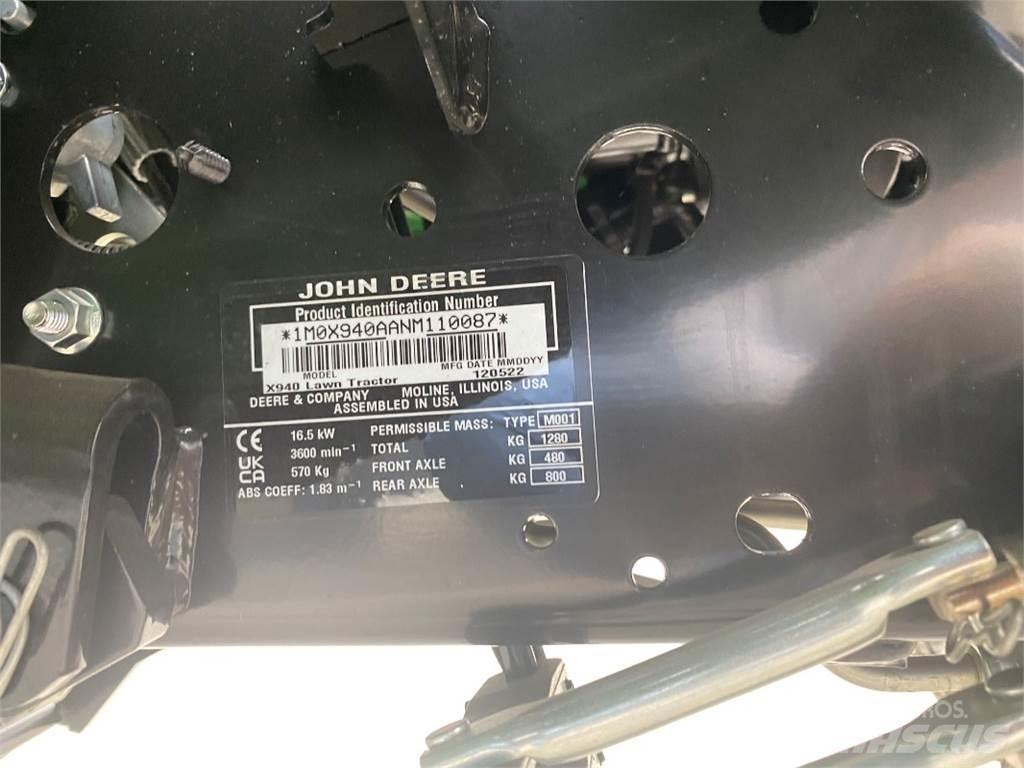 John Deere X940 Kosilice