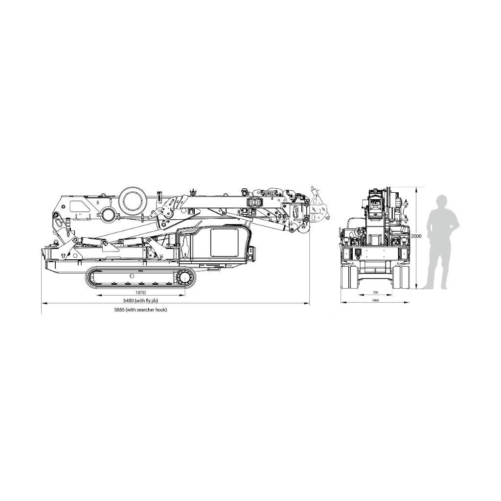 SPT 499 Polovni mini kranovi