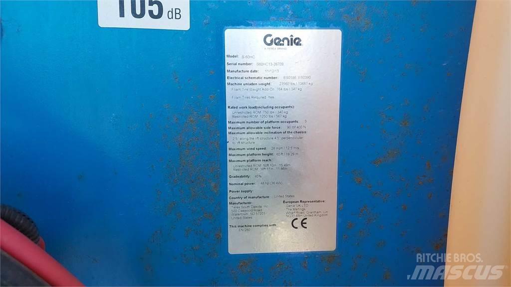 Genie S60HCE Teleskopske podizne platforme