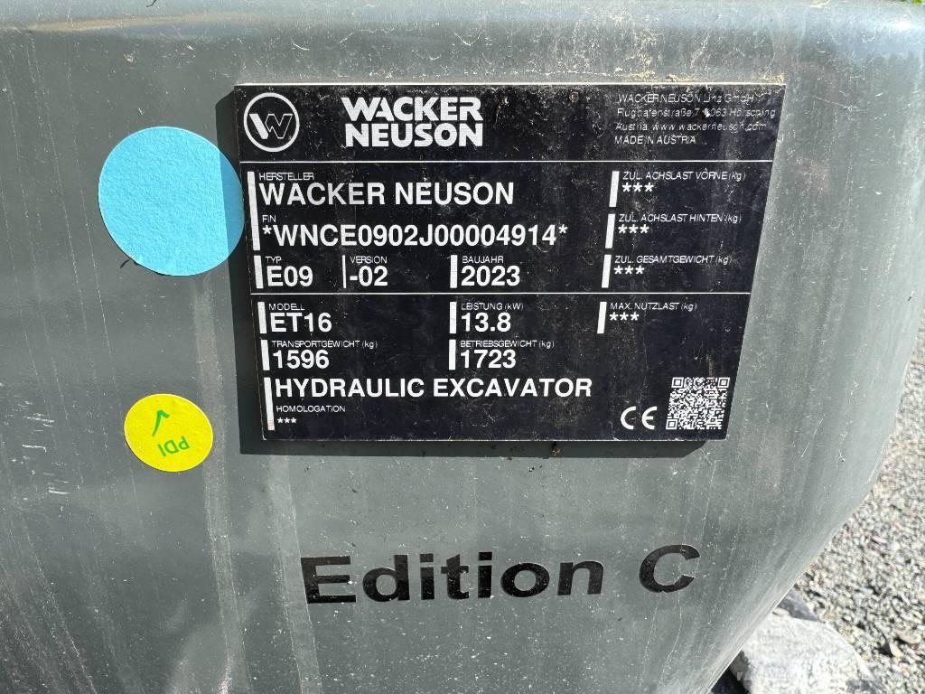 Wacker Neuson ET16 Bageri guseničari