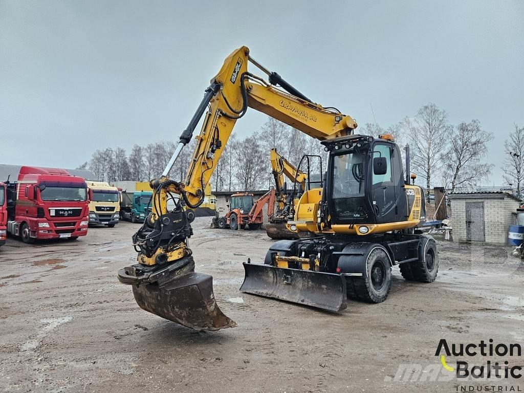 JCB JS 145 W Bageri točkaši