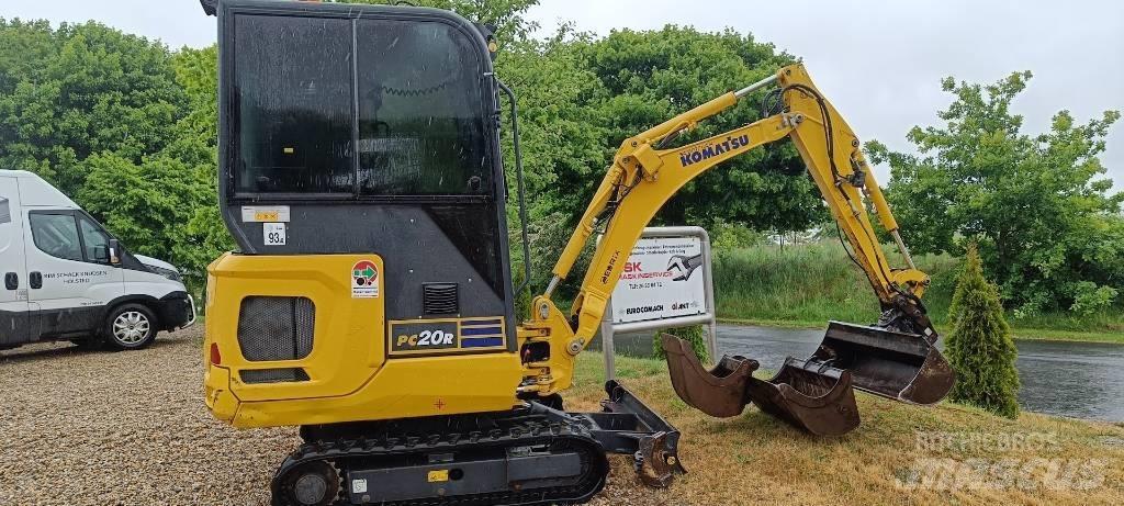 Komatsu PC20 R Mini bageri < 7t