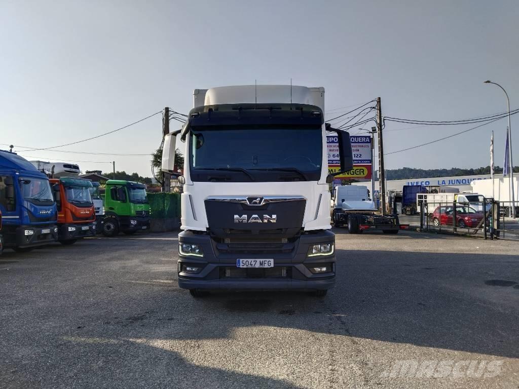 MAN TGS 26.360 Sanduk kamioni