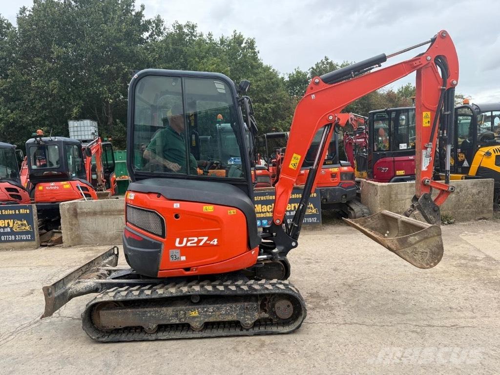 Kubota U 27-4 Mini bageri < 7t