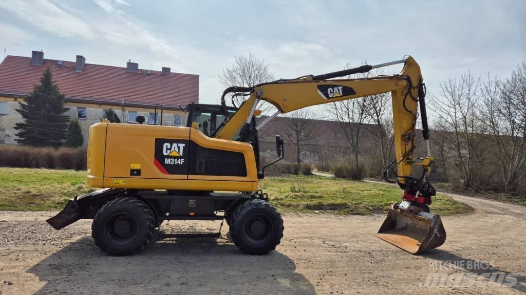 CAT M 314 F Bageri točkaši