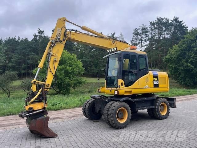 Komatsu PW 160 ES-7K Bageri točkaši
