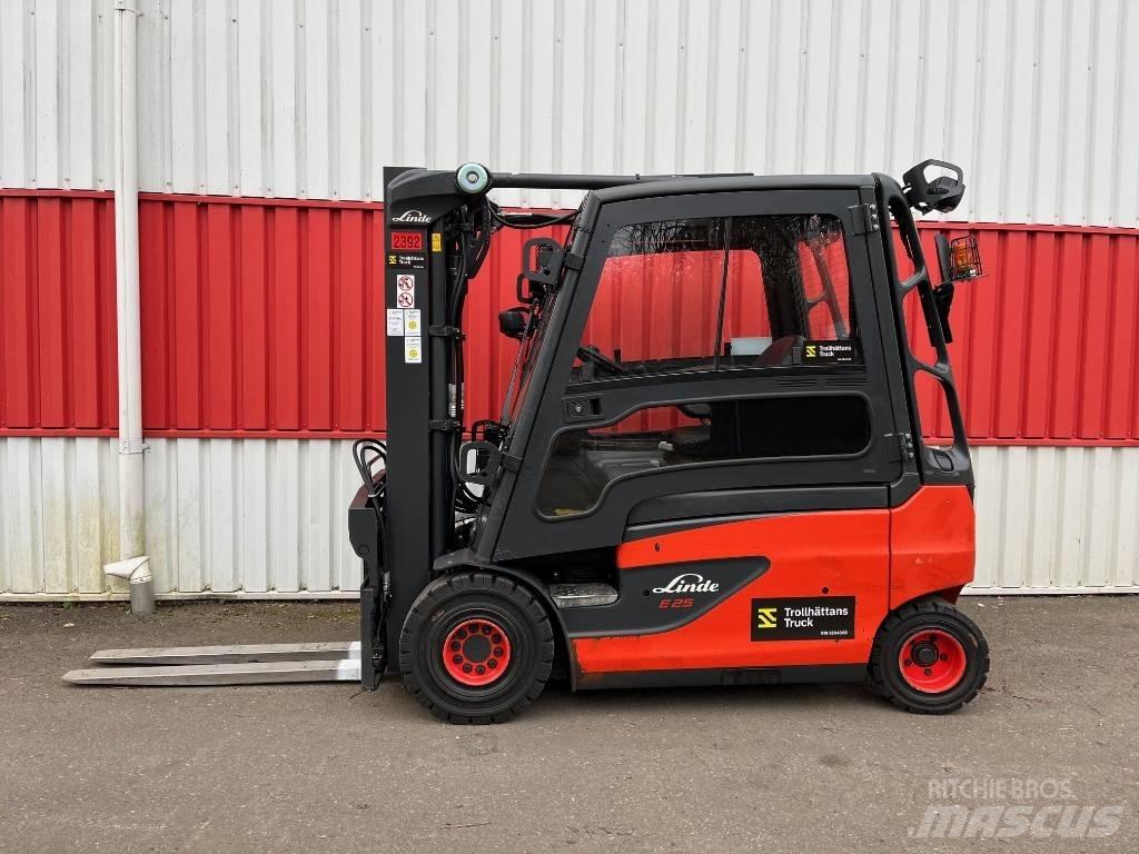 Linde E 25 Električni viljuškari