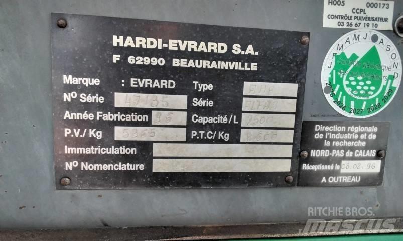 Evrard Alpha 2500 Samohodne prskalice