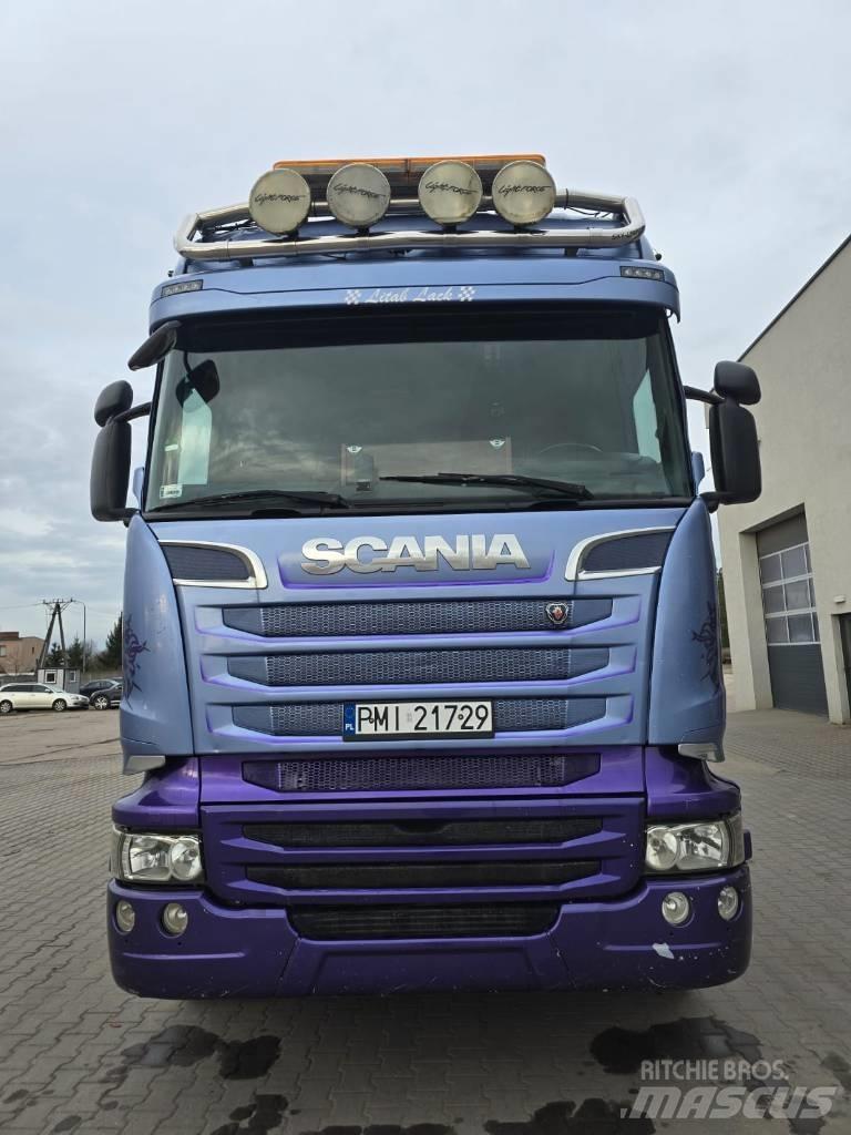 Scania R 580 Kamioni za drva Šticari