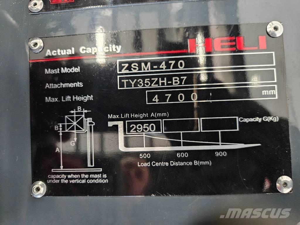 Heli CPCD 35 DIESEL Dizelski viljuškari