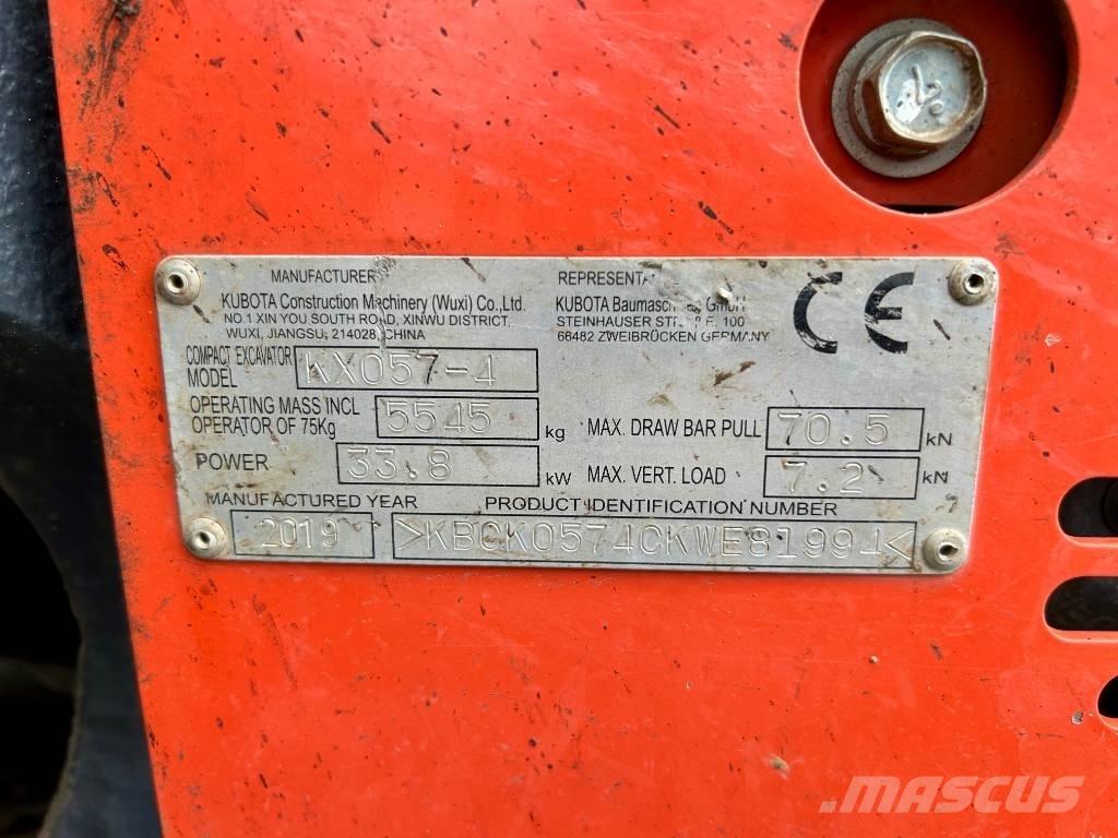 Kubota KX 057-4 Mini bageri < 7t