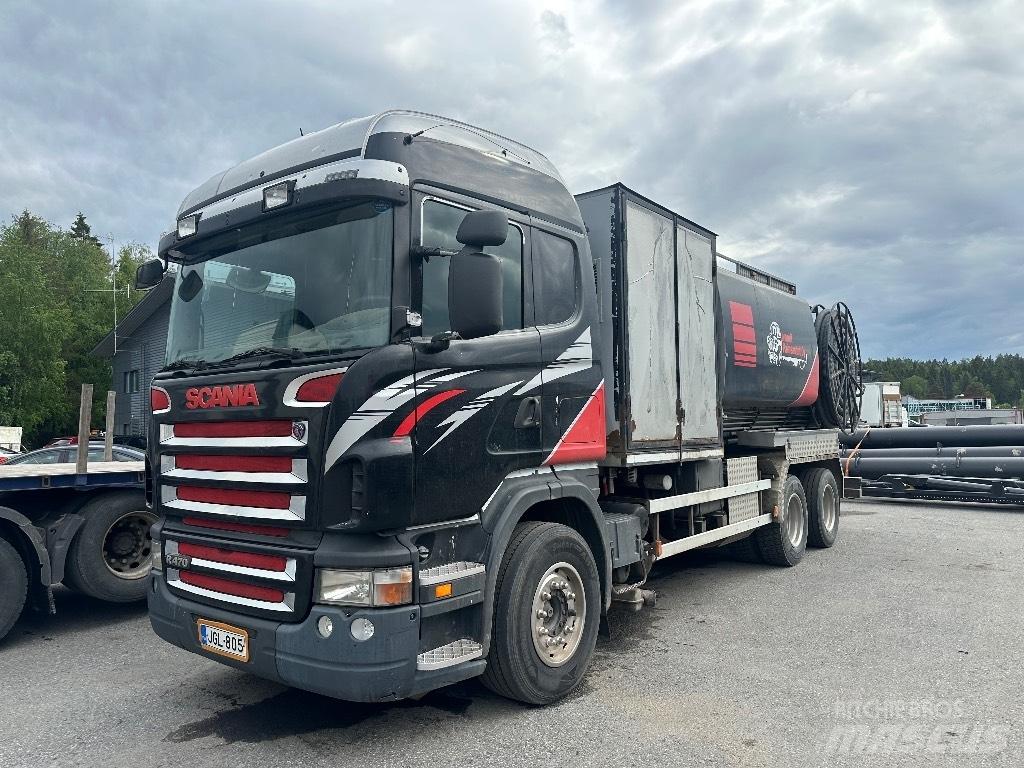 Scania R470 6x2 Kombi vozila/ vakum kamioni
