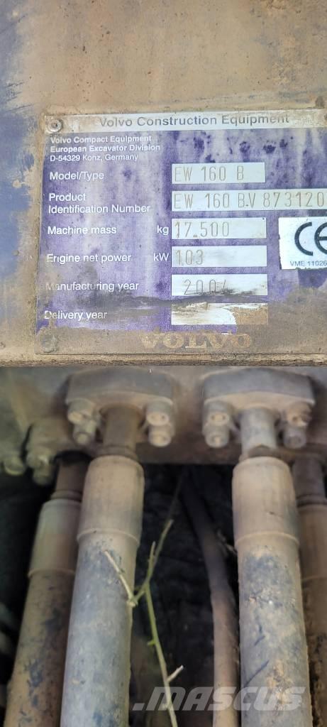 Volvo EW 160 Bageri točkaši