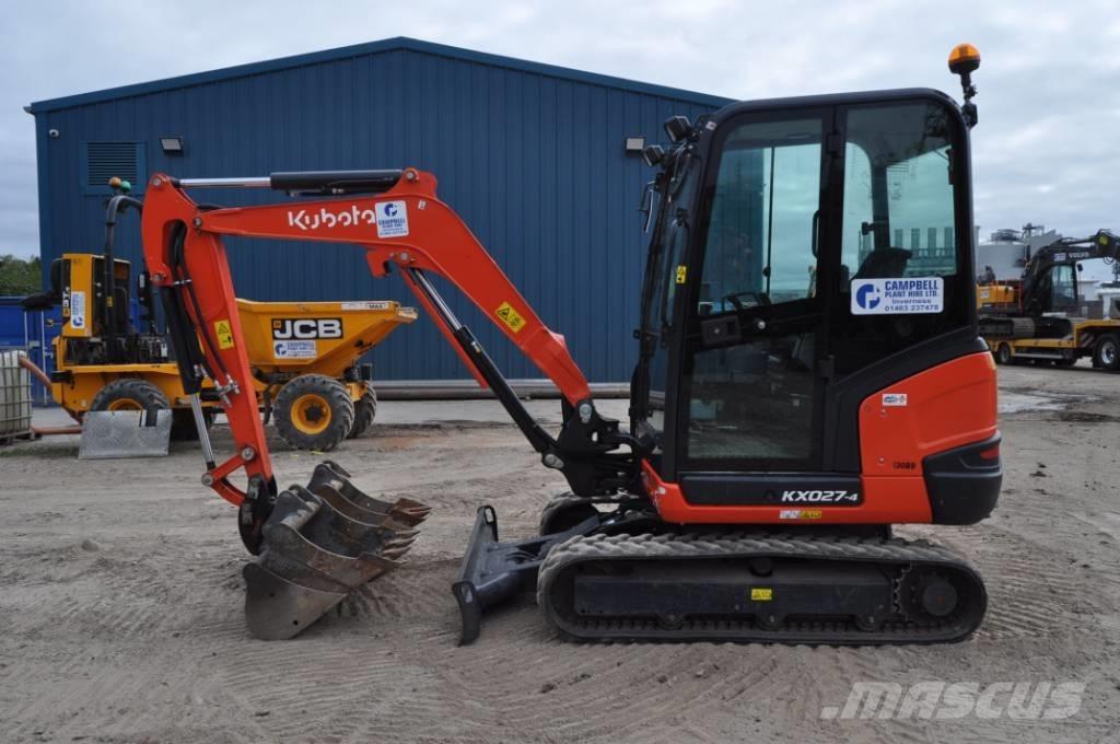 Kubota KX 027-4 Mini bageri < 7t