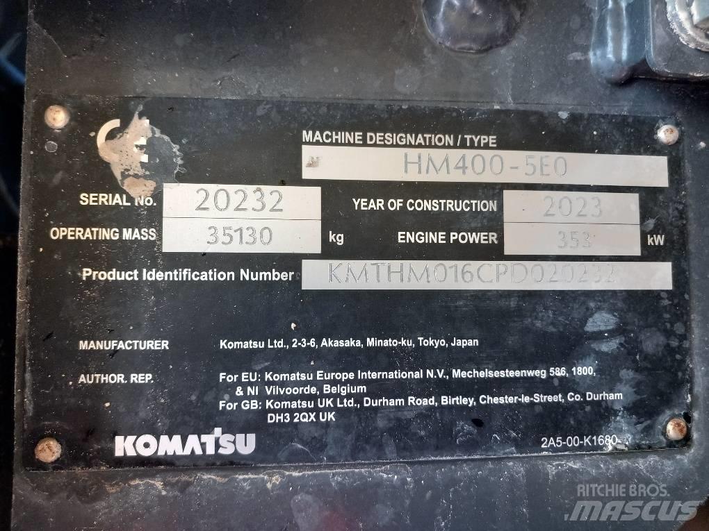 Komatsu HM400-5E0 Zglobni damperi