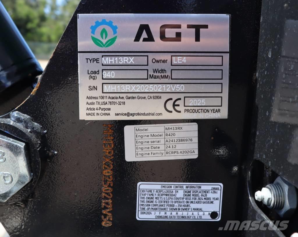 AGT MH13RX Mini bageri < 7t