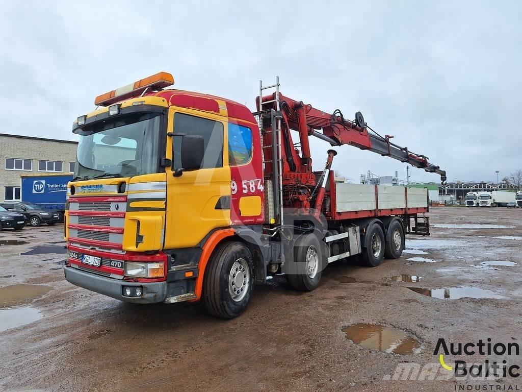 Scania R 124 GB Kiperi kamioni