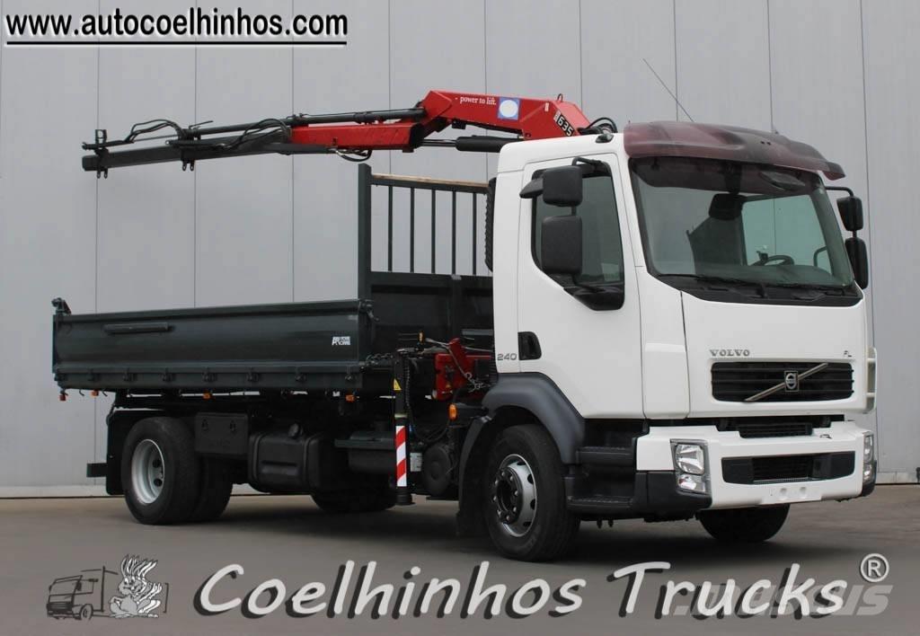 Volvo FL 240 + HMF 635 Kiperi kamioni