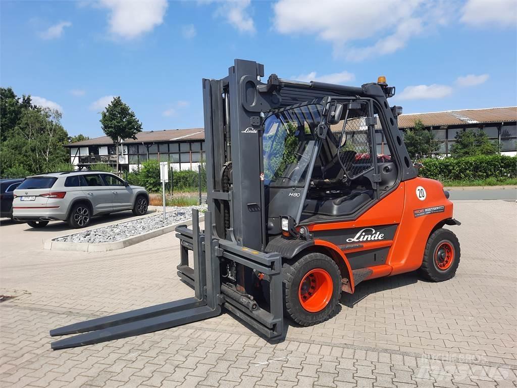 Linde H80T-900 Plinski viljuškari