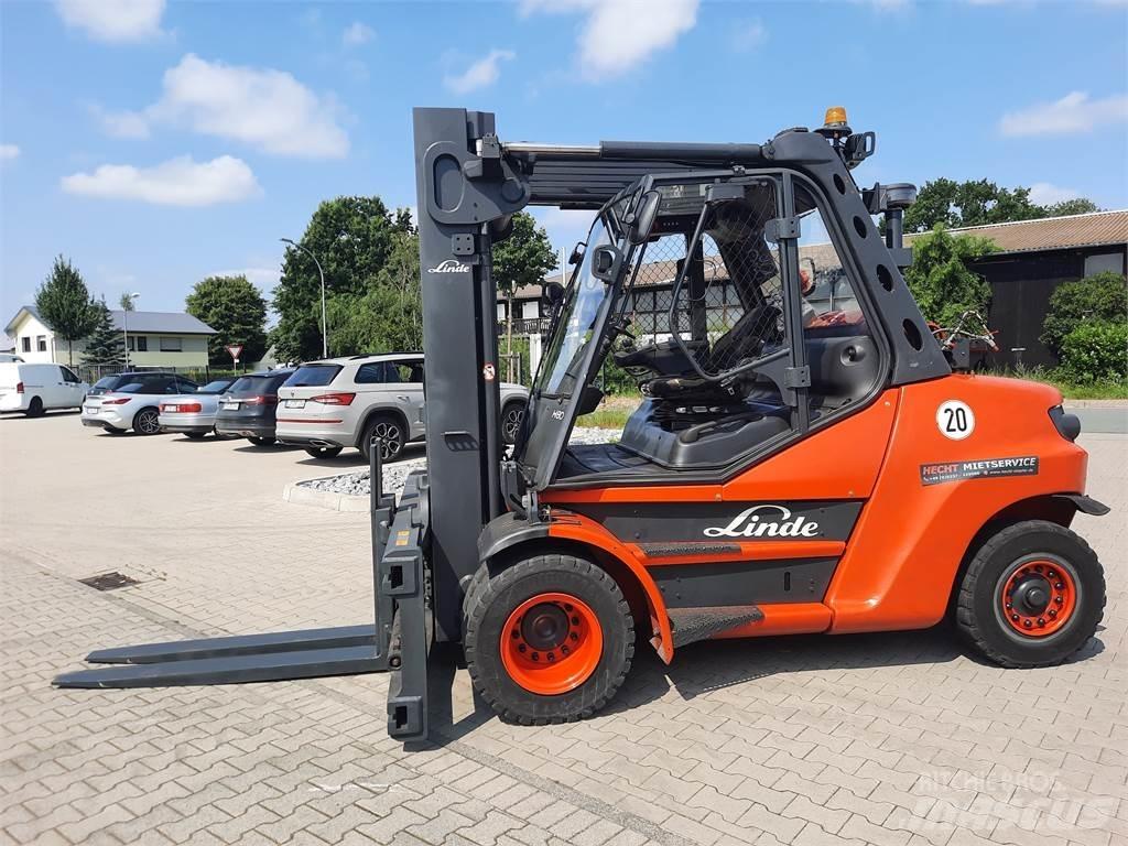Linde H80T-900 Plinski viljuškari