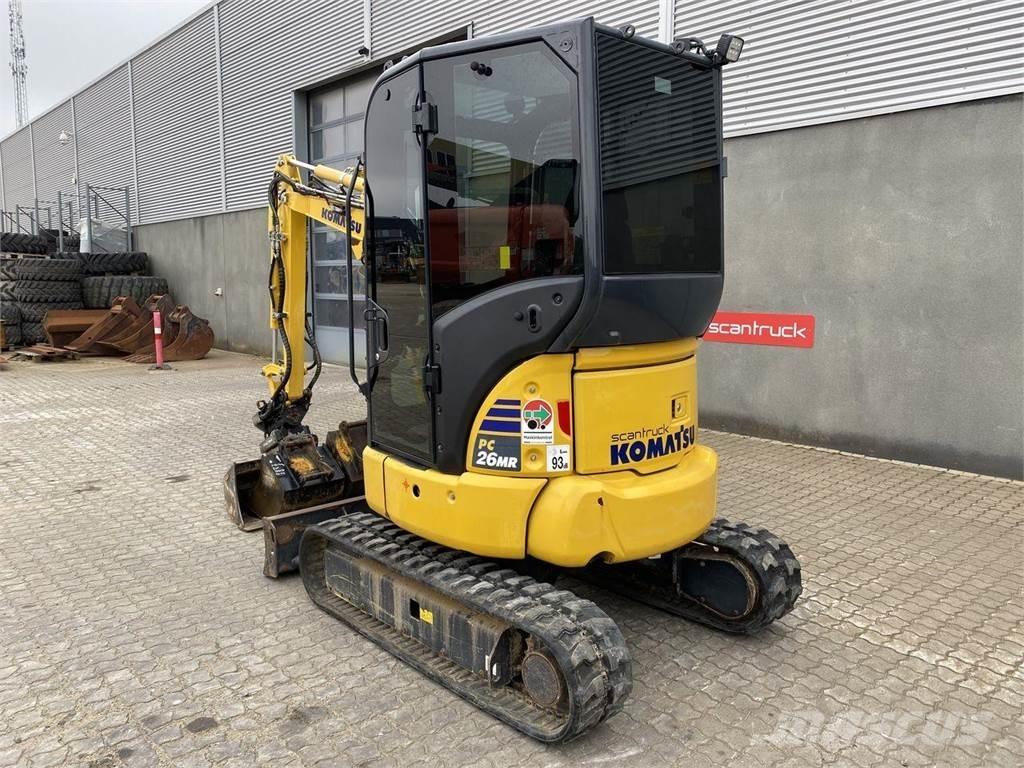 Komatsu PC26MR-5 Bageri točkaši