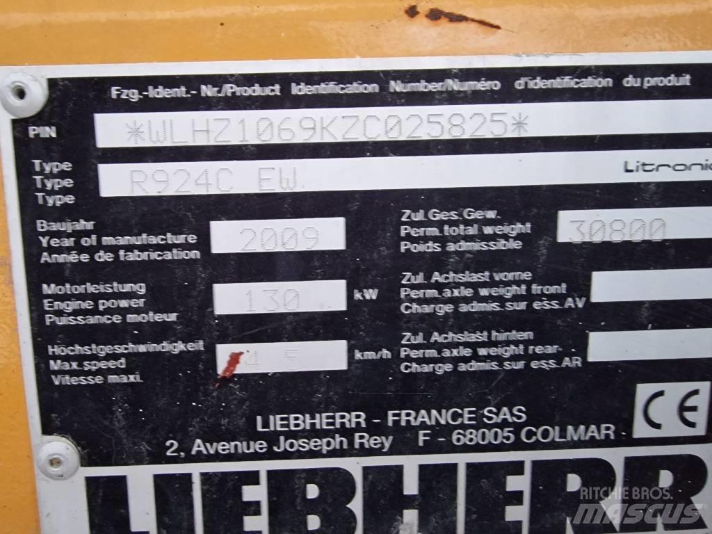 Liebherr R 924 C EW Bageri za prenos primarnih/sekundarnih sirovina