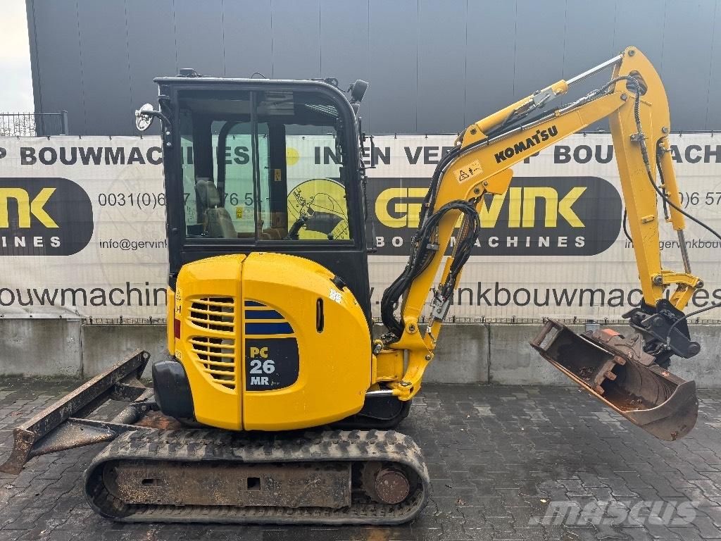 Komatsu PC 26 MR-3 Mini bageri < 7t