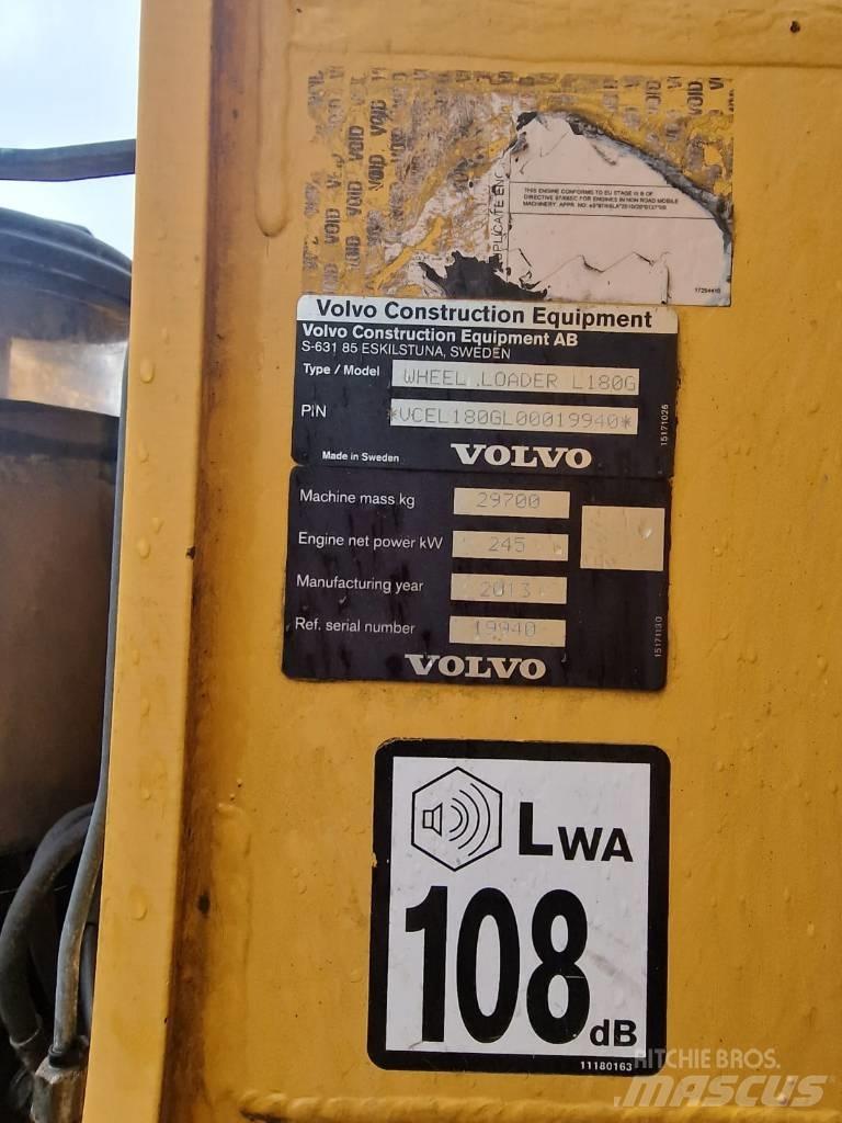 Volvo L180G Bj 2013' Utovarivači na točkove