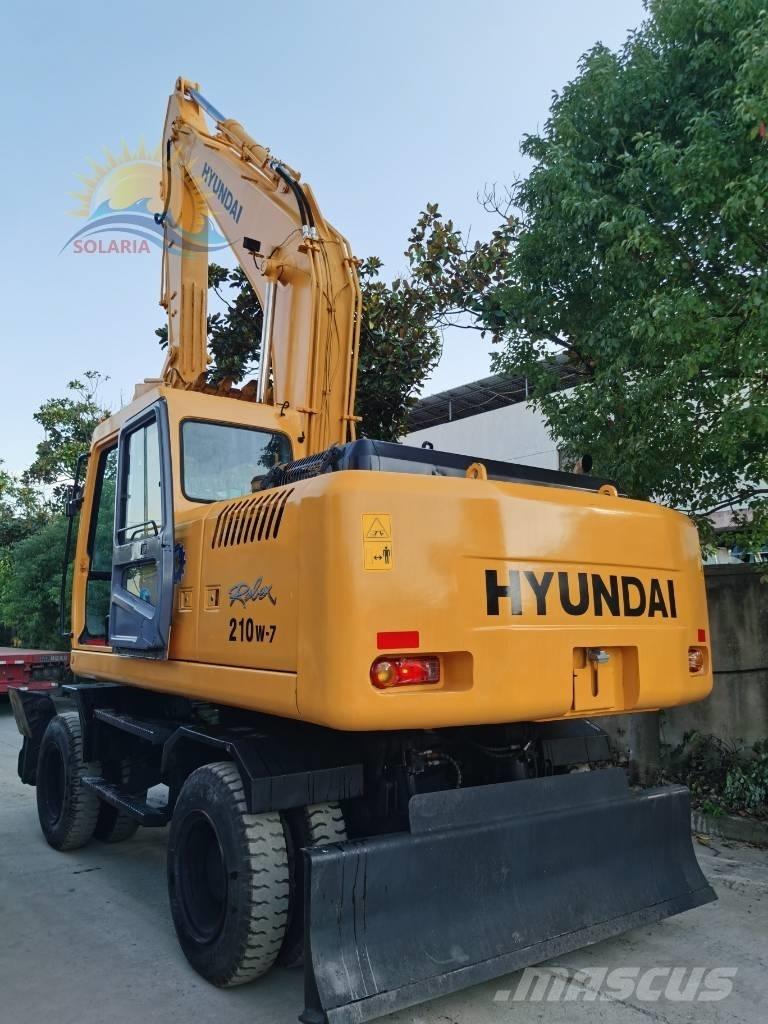 Hyundai robex 210w-7 Bageri točkaši