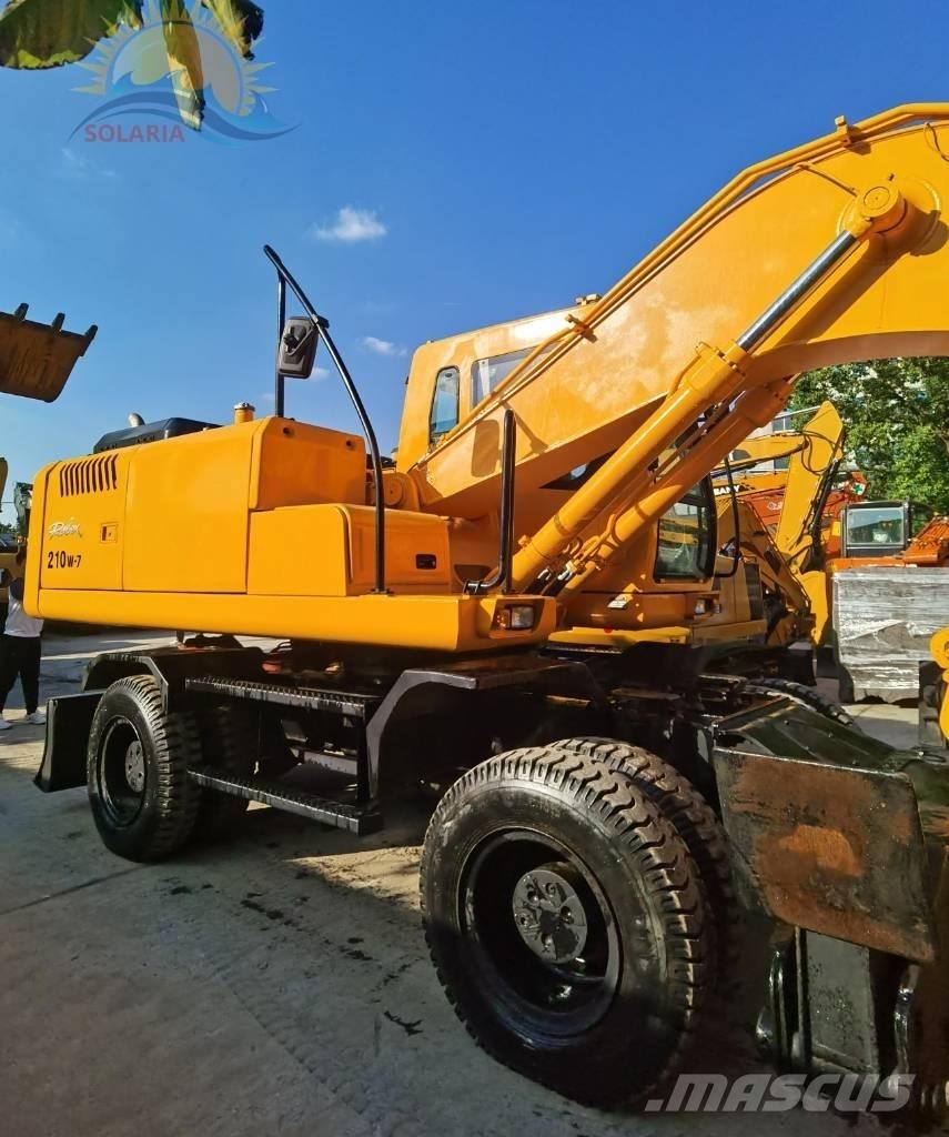 Hyundai robex 210w-7 Bageri točkaši