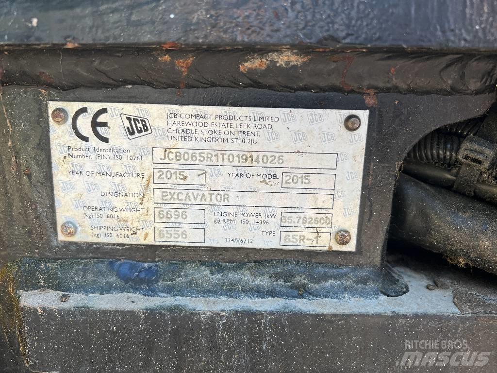 JCB 65 R-1 Mini bageri < 7t