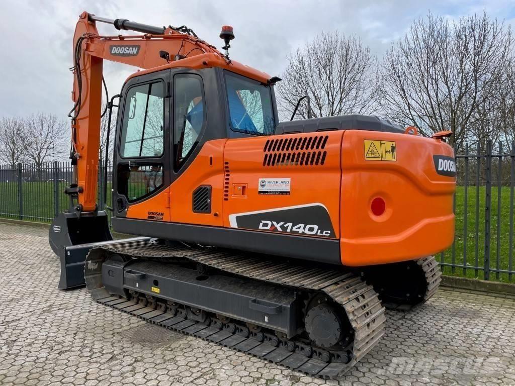 Doosan dx140w Bageri točkaši