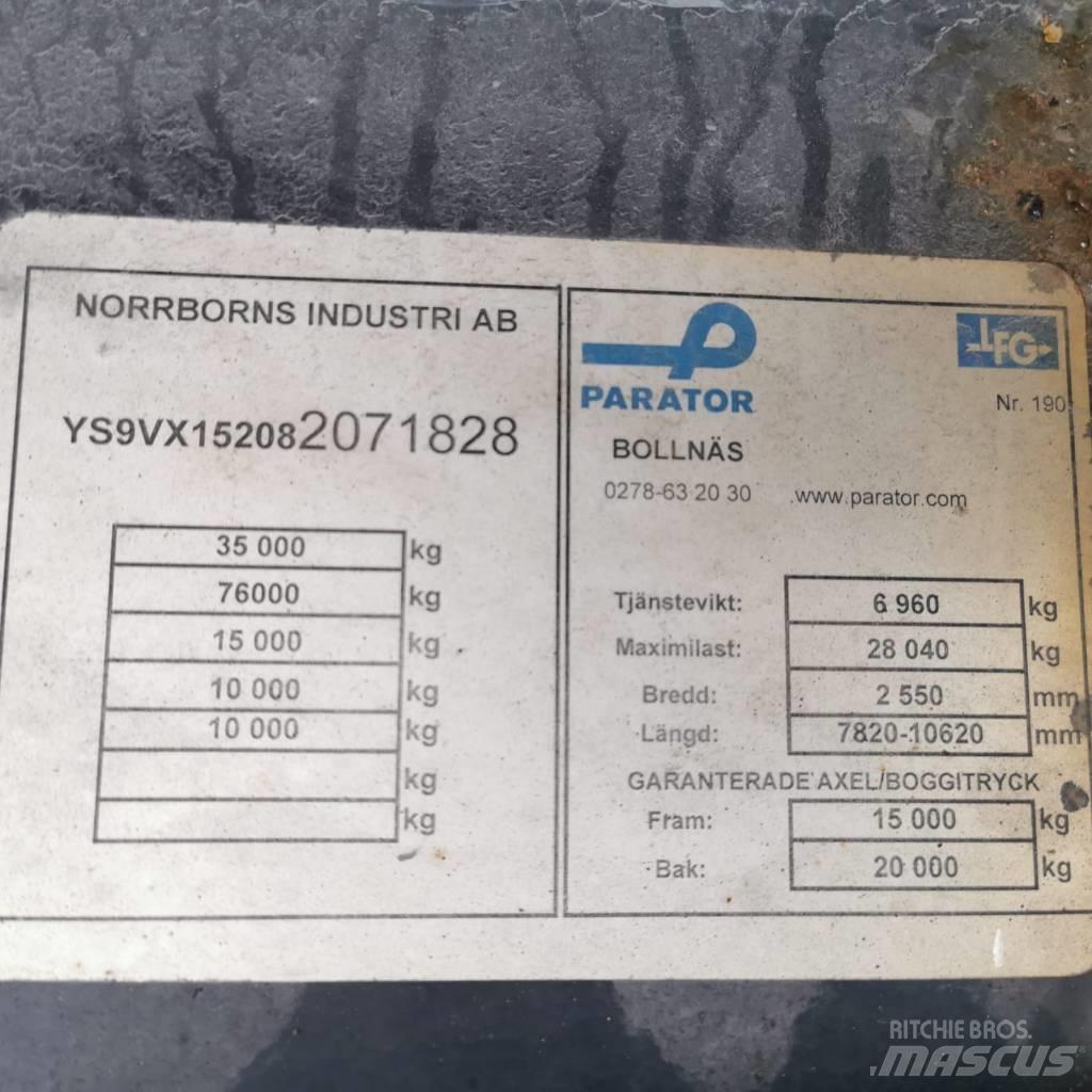 Parator VX 15-20 Prikolice sa sandukom